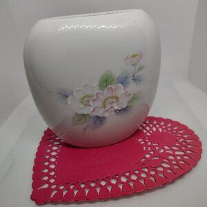 Vintage Petite Floral Vase Flower Vase for Her Otagiri Hand Painted